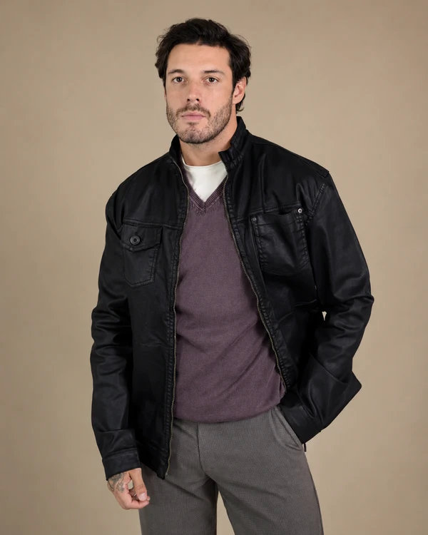 Jaqueta Masculina Resinada