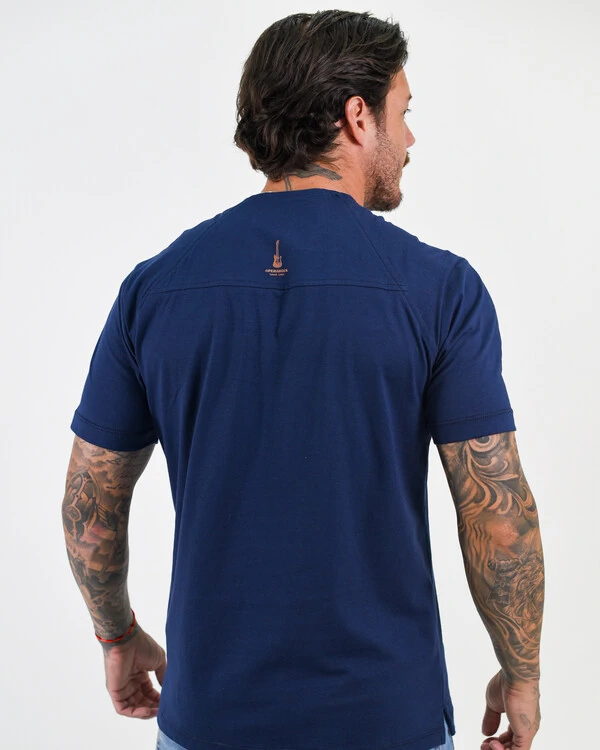 T-Shirt Gola Sobreposta