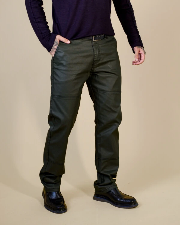 Calça Sarja Resinada