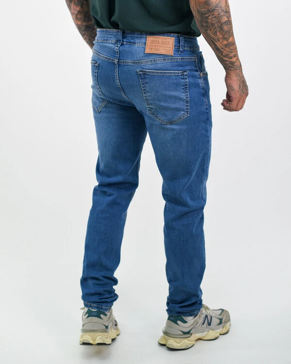 Calça Masculina Slim Média