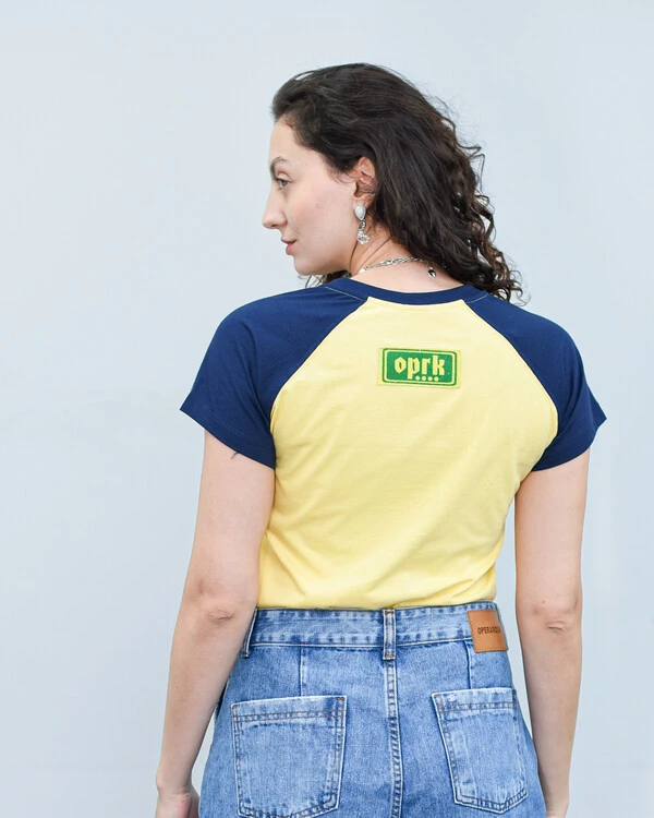 Camiseta Manga Raglan