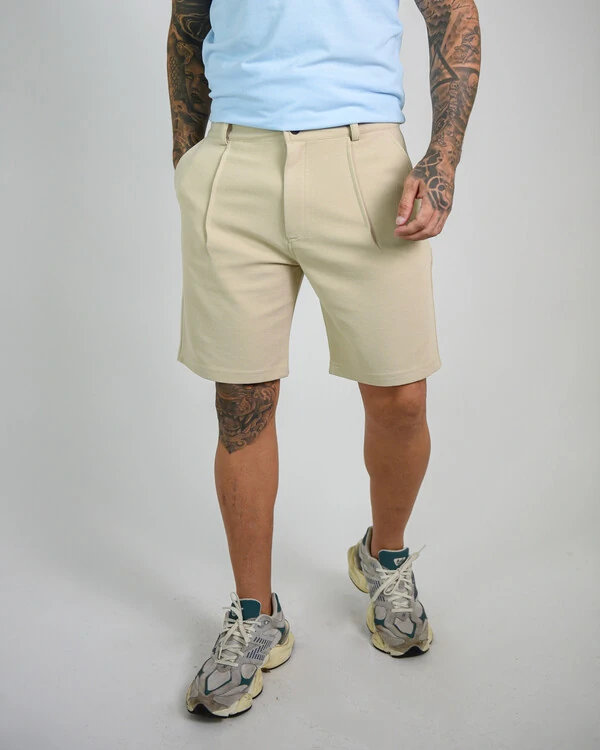 Bermuda Masculina Fusion com Pregas