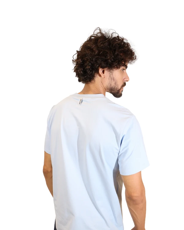T-Shirt Masculina Cotton Rib Largo