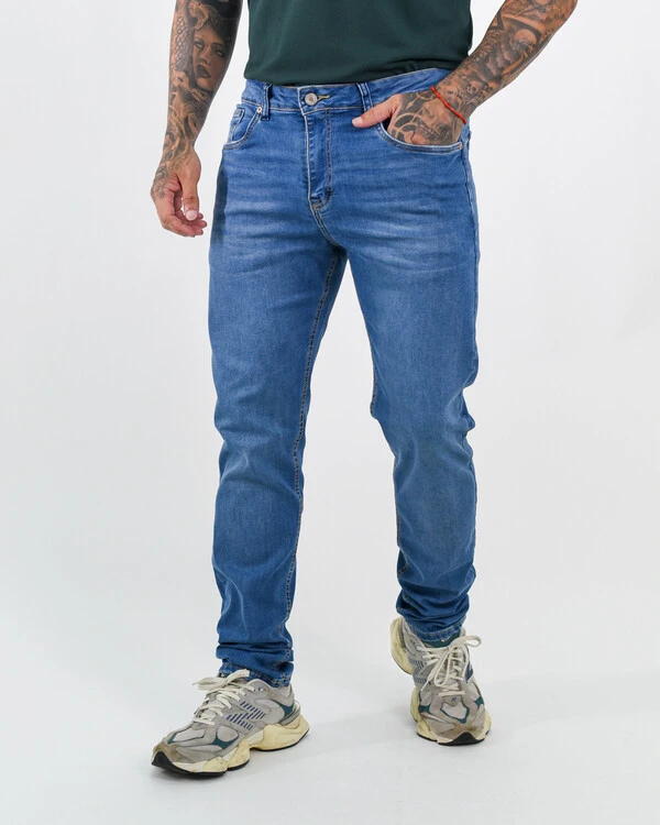 Calça Masculina Slim Média