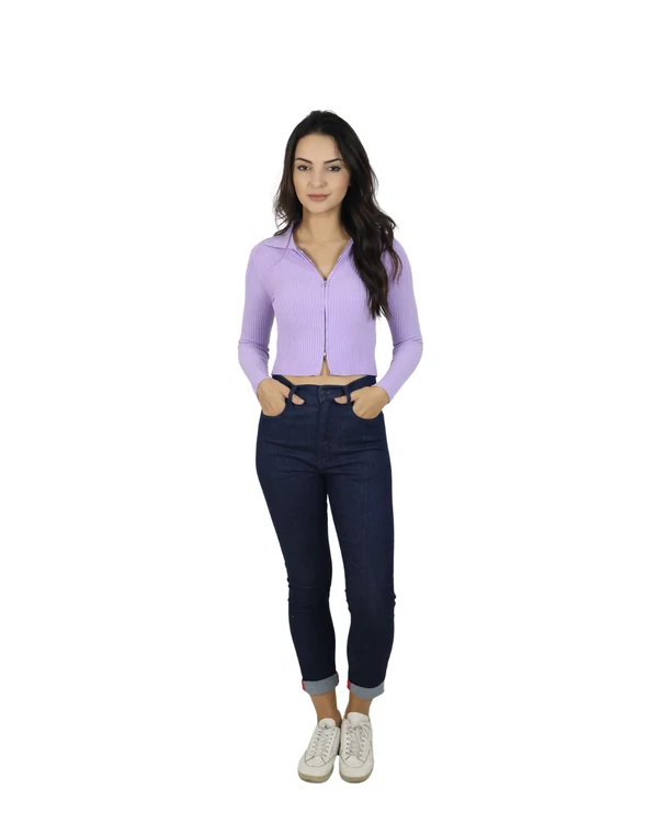 Top Cropped em Tricot