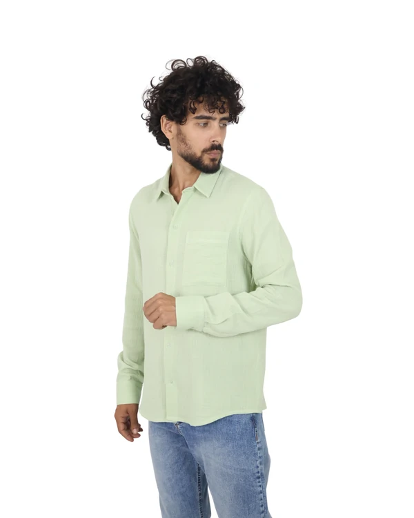 Camisa Comfort Amassada