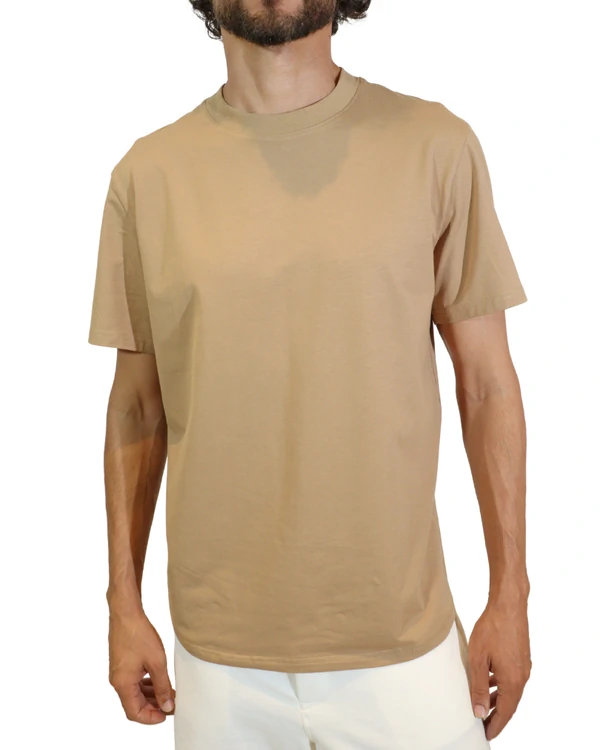 T-Shirt Masculina Cotton Rib Largo