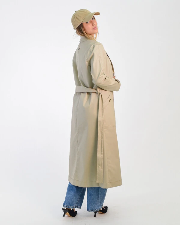Trench Coat de Sarja