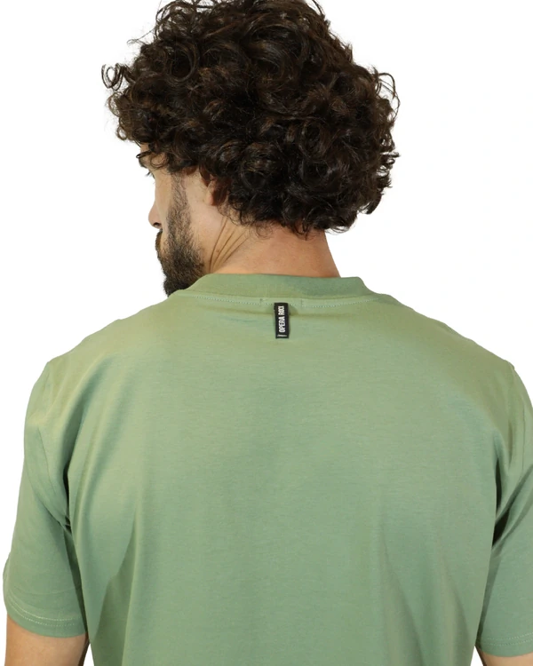 T-Shirt Masculina Cotton Rib Largo