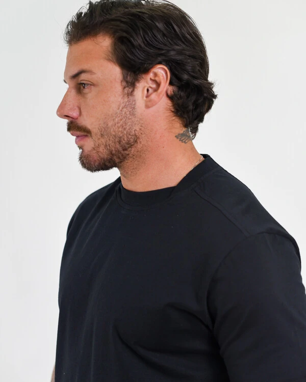 T-Shirt Gola Sobreposta