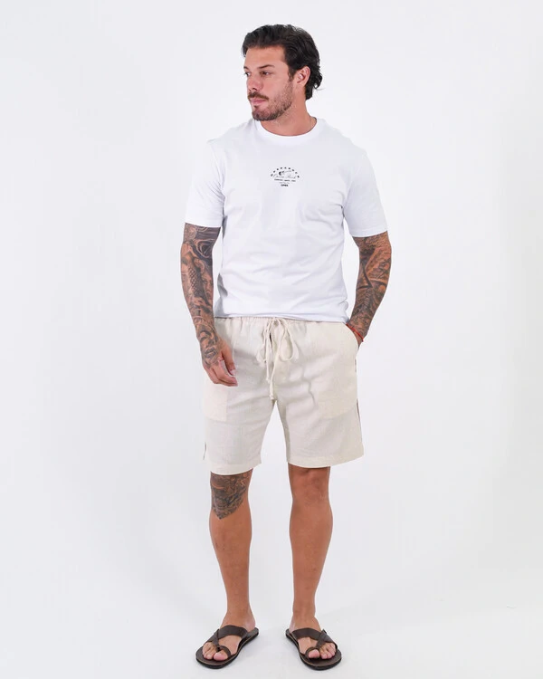 Bermuda Masculina com Vivo Lateral