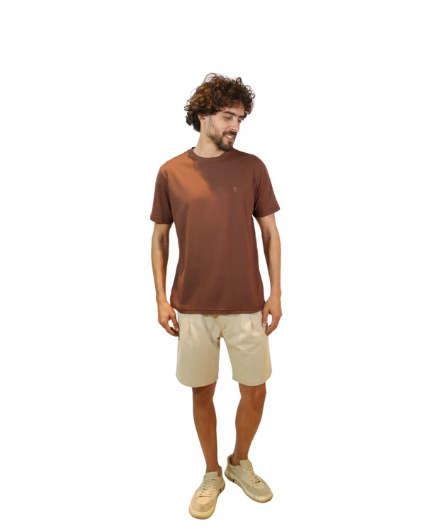 Bermuda Masculina Fusion com Pregas