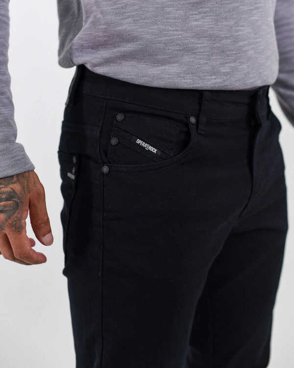 Calça Masculina Slim Black Alicate