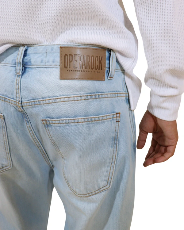 Calça Masculina Over Reta Clara