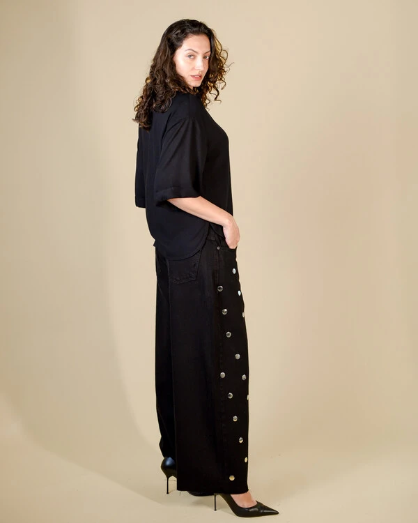 Camisa Ampla em Viscose