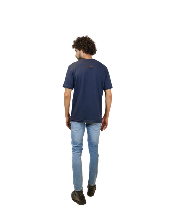 Calça Masculina Skinny Recorte nos Bolsos