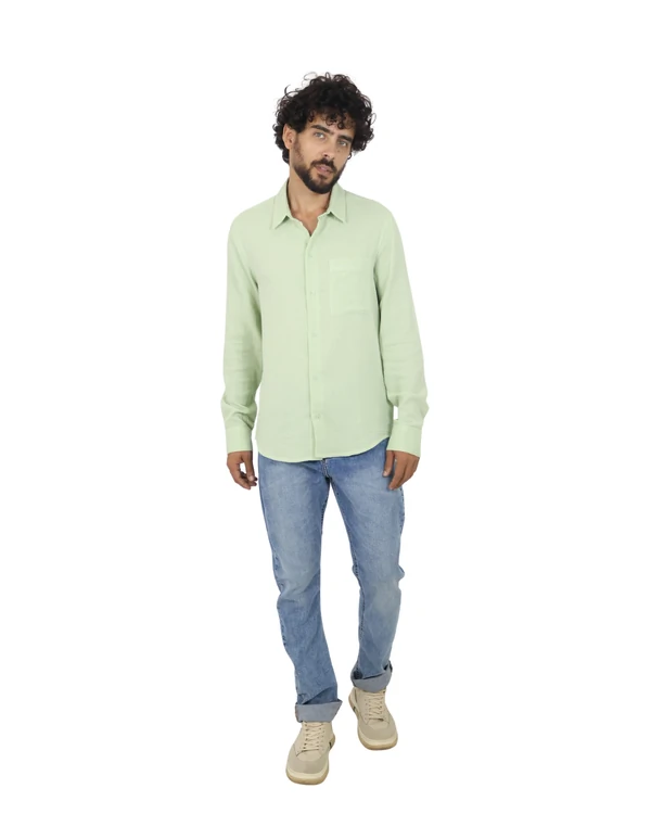 Camisa Comfort Amassada