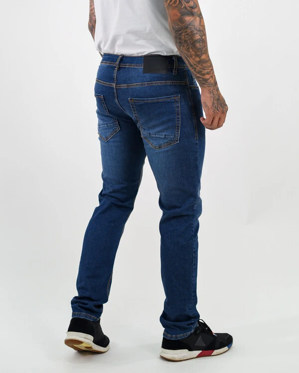 Calça Masculina Skinny Escura