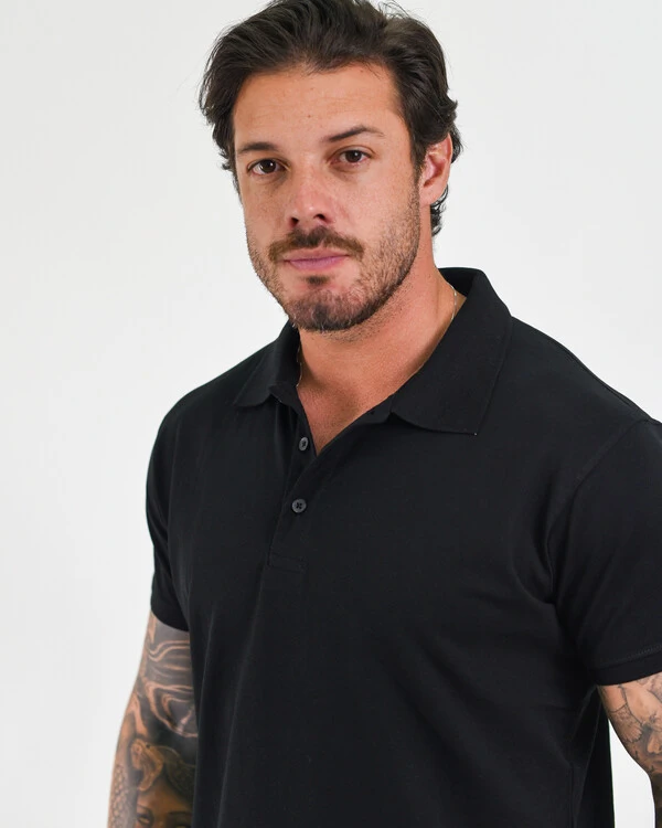Polo Masculina Comfort Stretch