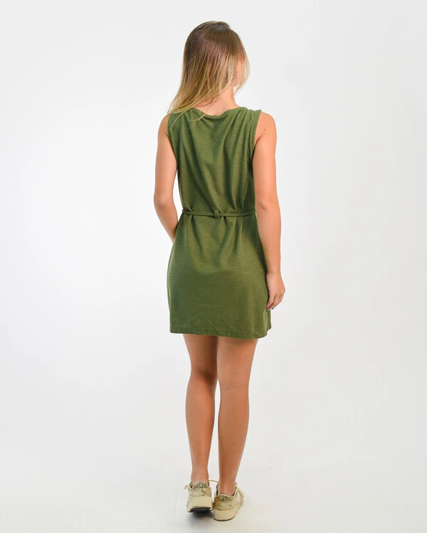 Mini Vestido Com Cinto