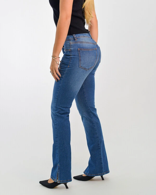 Calça Feminina Jeans Reta Operarock