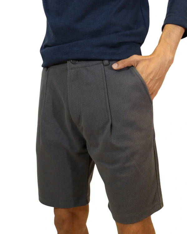 Bermuda Masculina Fusion com Pregas