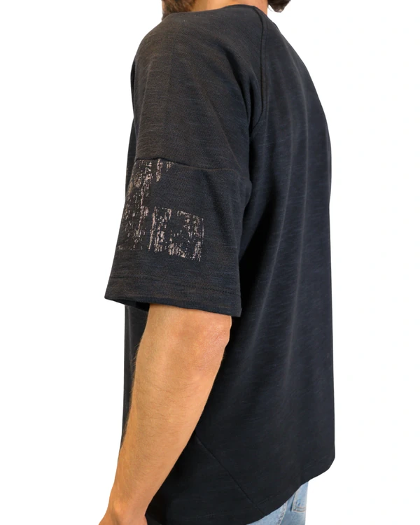 T-shirt Flamê Manga Raglan