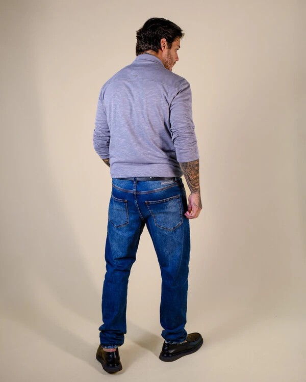 Calça Jeans Masculina Operarock Relaxed