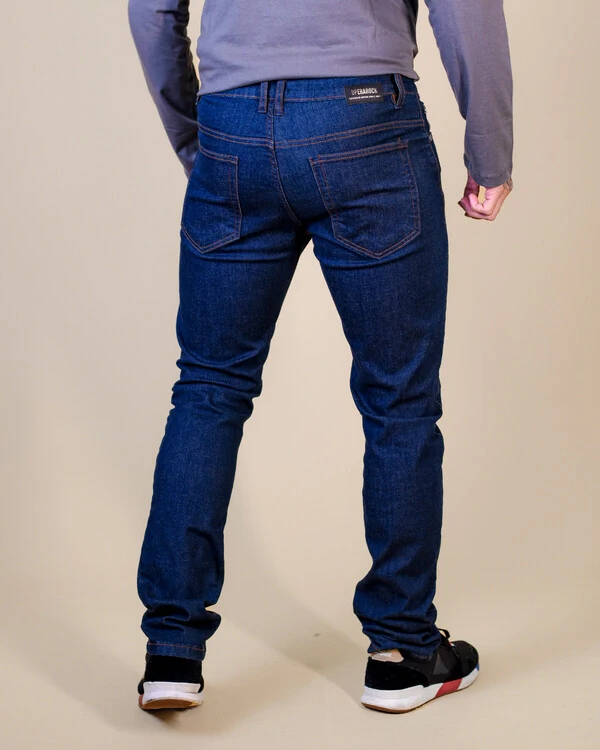 Calça Masculina Slim Amaciada