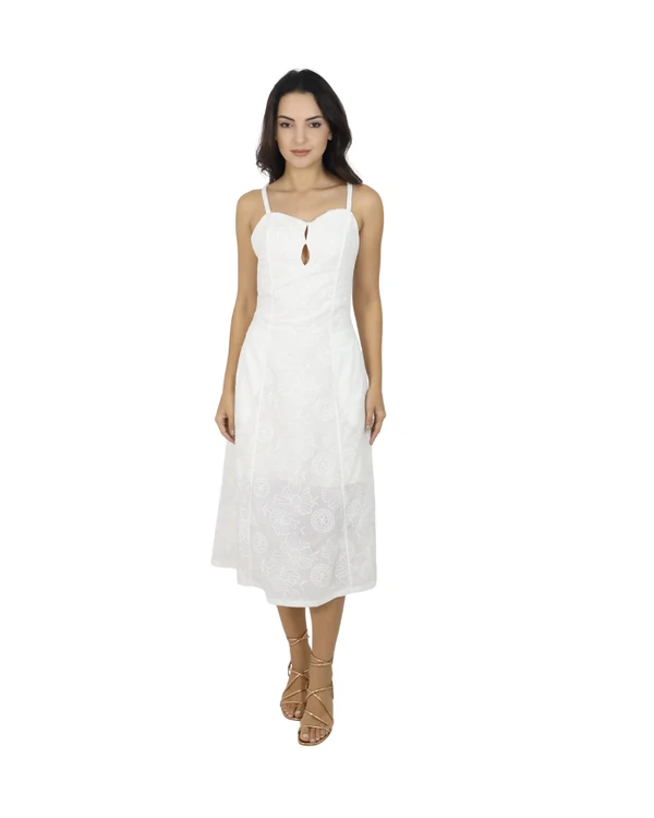Vestido Midi Bordado