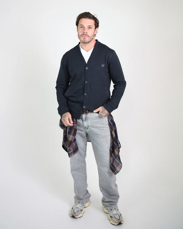 Calça Masculina Dad Jeans Cinza