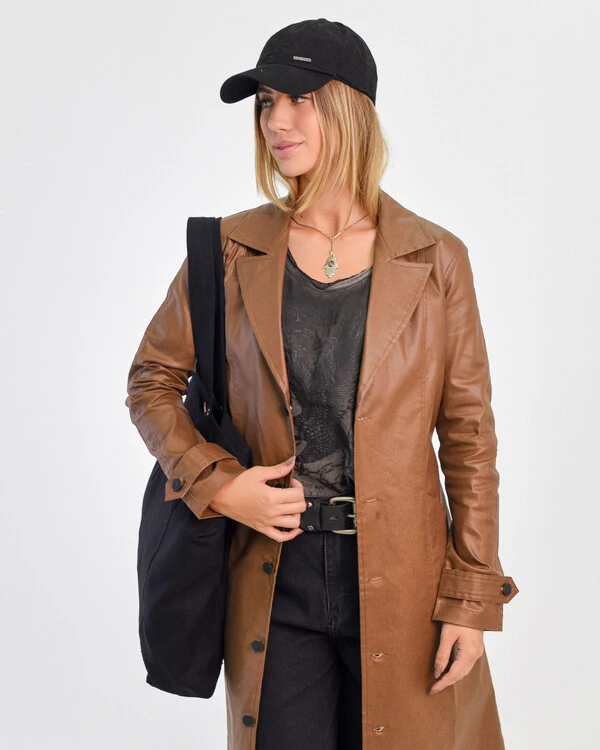 Trench Coat de Sarja
