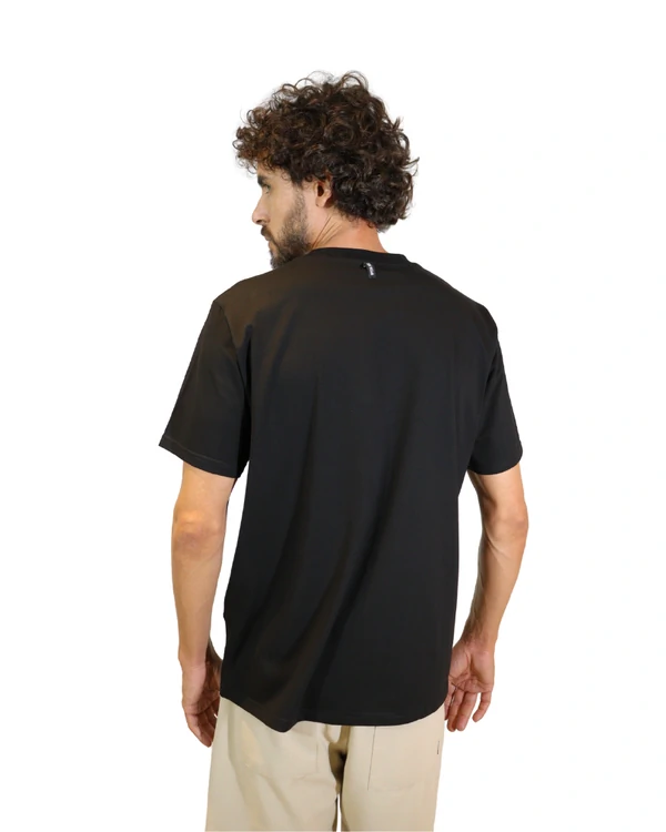 T-Shirt Masculina Cotton Rib Largo