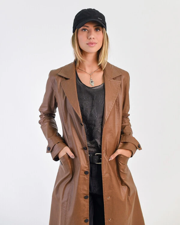 Trench Coat de Sarja