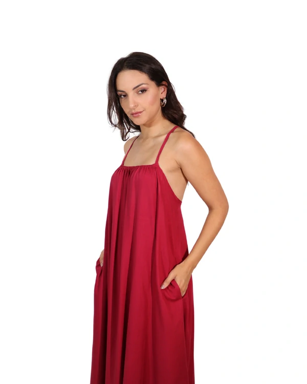 Vestido Midi Fluído