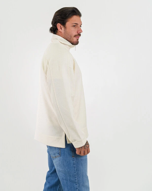 Blusa Gola Alta com Zíper