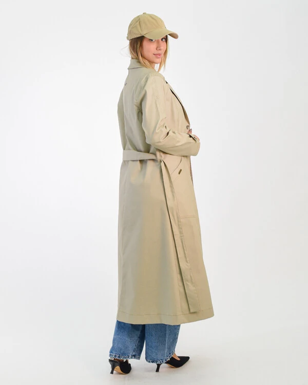 Trench Coat de Sarja