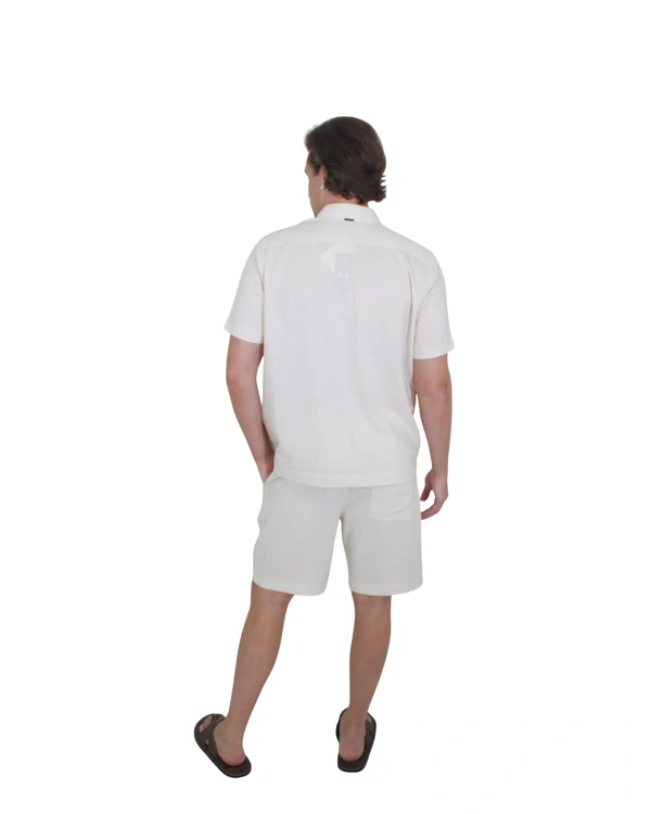 Camisa Masculina Box com Vivo