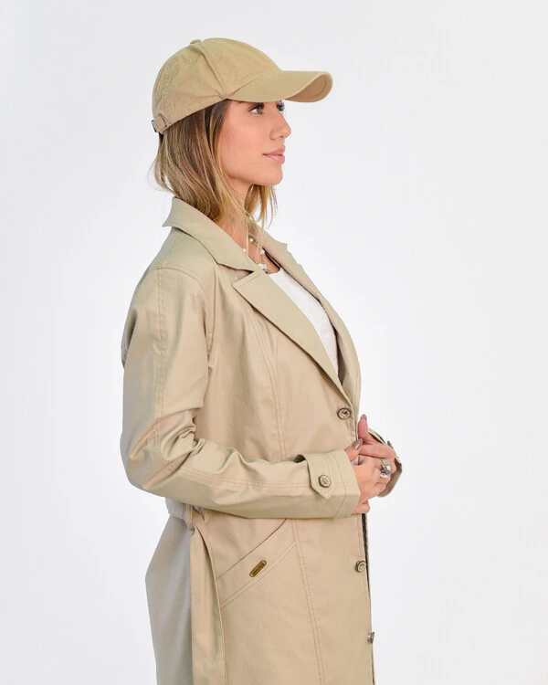 Trench Coat de Sarja