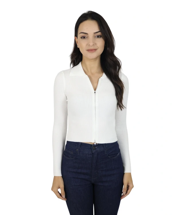 Top Cropped em Tricot