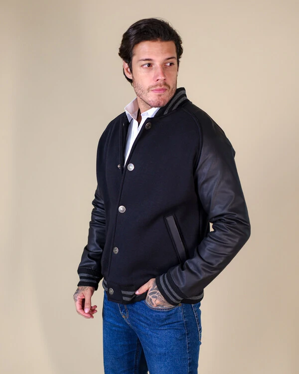 Jaqueta Masculina Operarock Raglan College