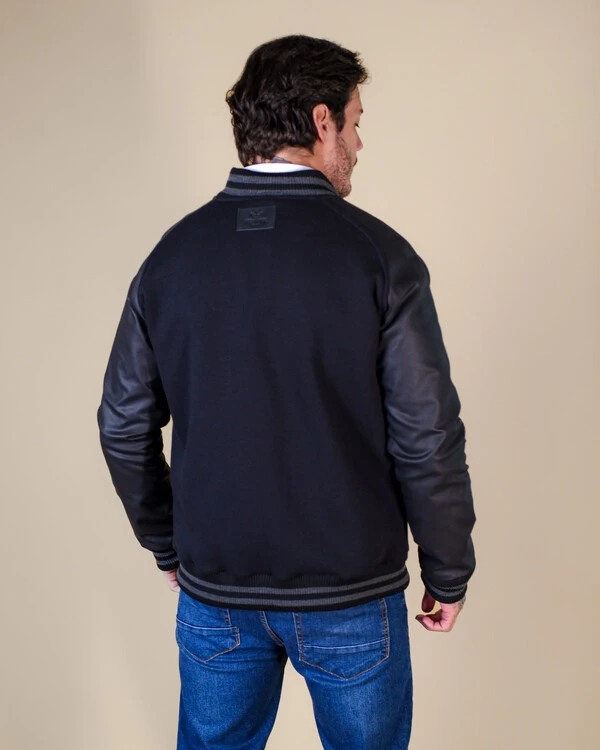 Jaqueta Masculina Operarock Raglan College