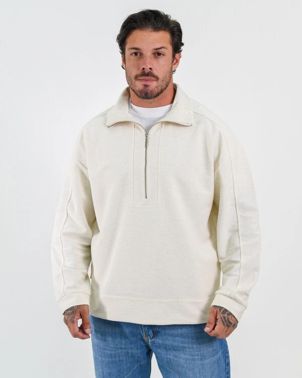 Blusa Gola Alta com Zíper