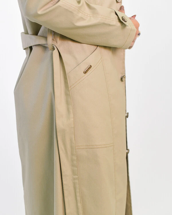 Trench Coat de Sarja
