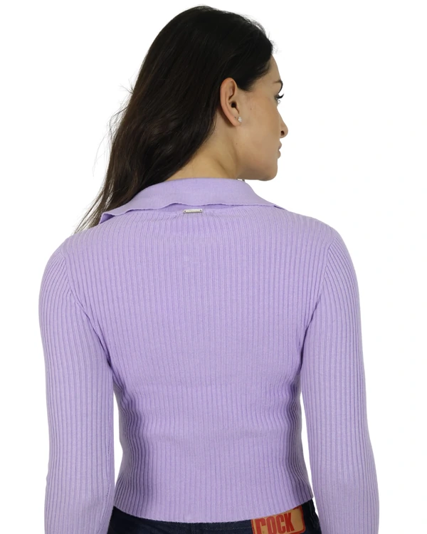 Top Cropped em Tricot