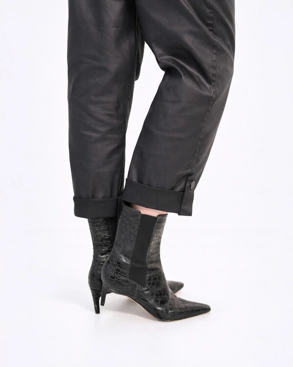 Calça Resinada Barrel