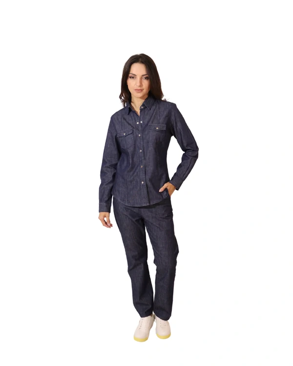 Calça Feminina Jeans Reta