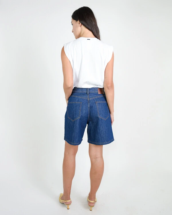 Bermuda Jeans Feminina Operarock