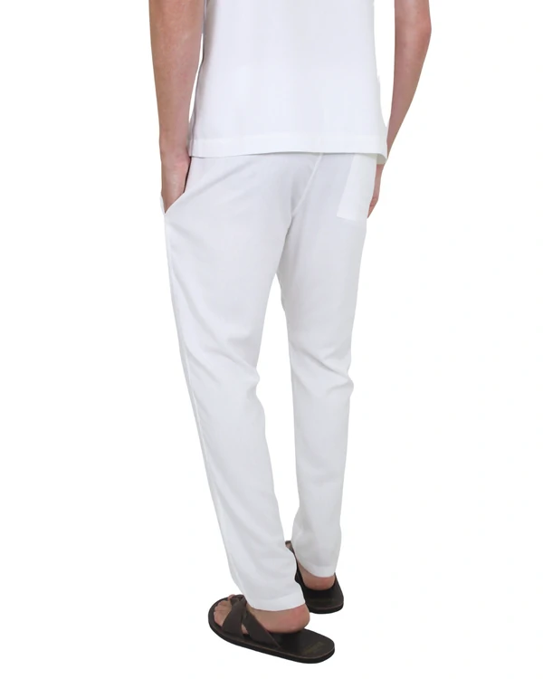 Calça Masculina Slim Linho