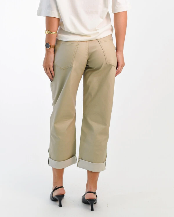 Calça Resinada Barrel
